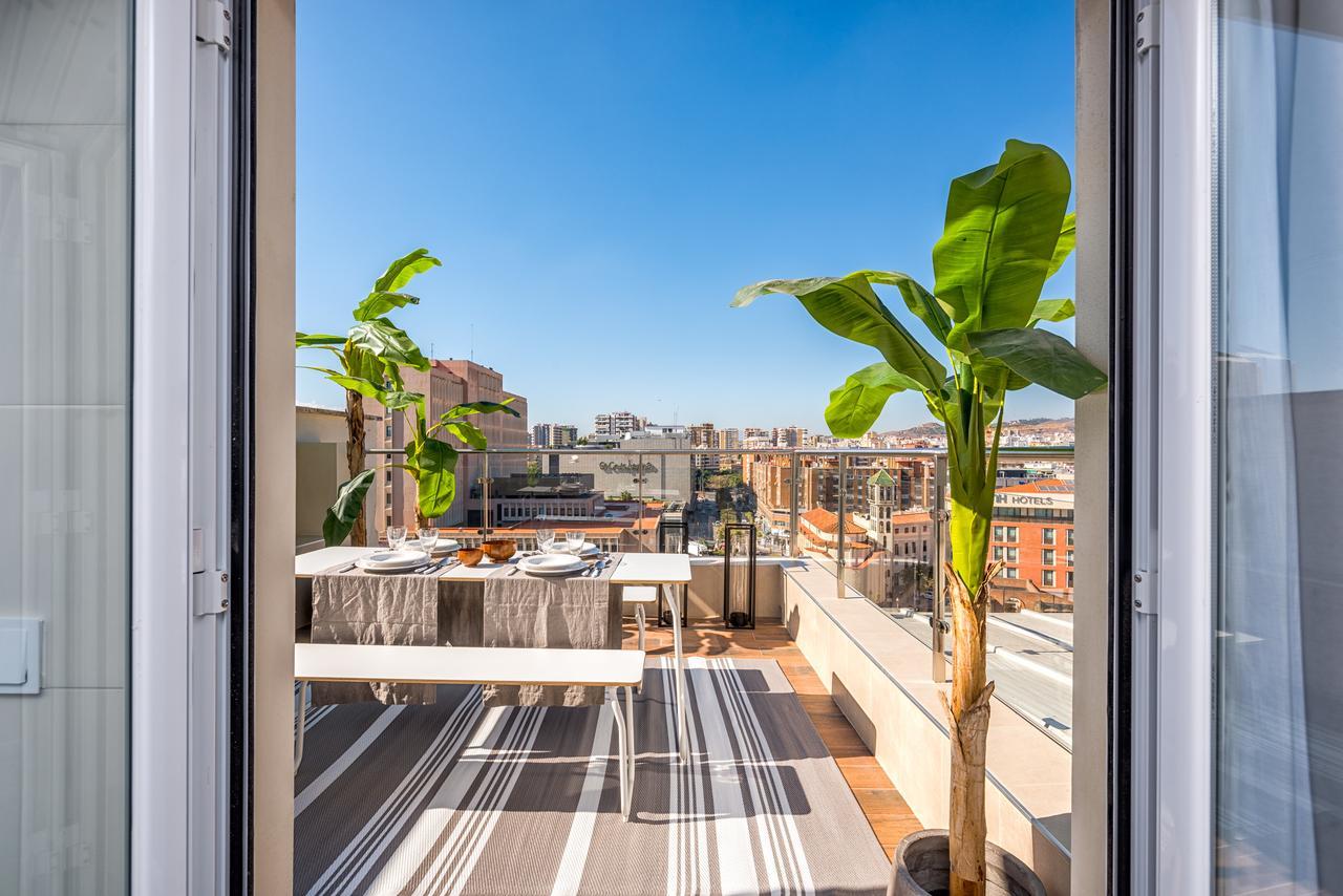 Апартаменты Iloftmalaga Atico Atarazanas Экстерьер фото